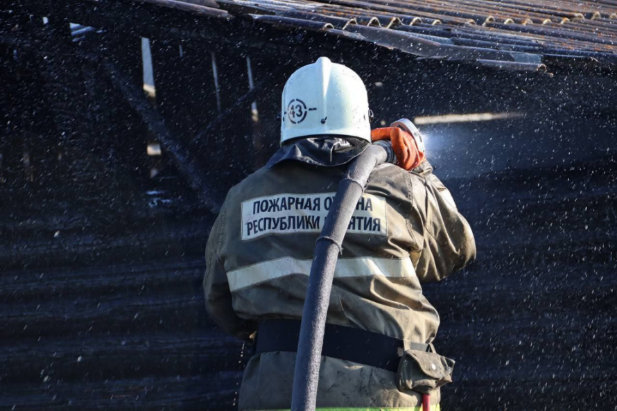 Как человеческая небрежность при курении  стала причиной очередного пожара в Иволгинском районе